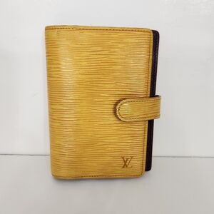 Louis Vuitton Yellow PM Leather Agenda